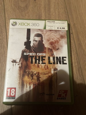 Spec Ops The Line Xbox 360 игра като ново, екшън стрелба