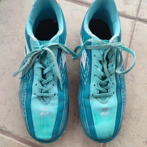 Lotto Superleggera football shoes size 37, turquoise