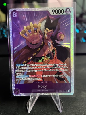 Foxy Collectible Card like new EB04-036