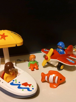 Playmobil 123 Fun at the Sea like new