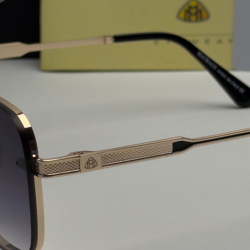 Maybach Premium Navigator Gold sunglasses new, gradient UV400 lenses