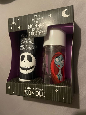 Nightmare Before Christmas Body Duo cherry fragranced gift set new