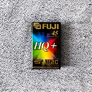 Fuji HQ+ VHS-C EC 45 Κασέτα Κάμερας υψηλής ποιότητας