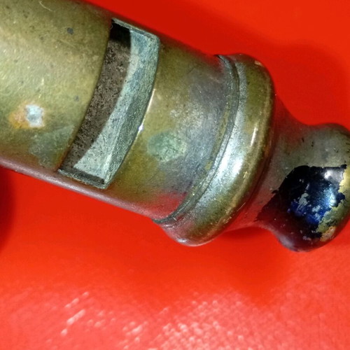 Old whistle used, possibly police from 1950s