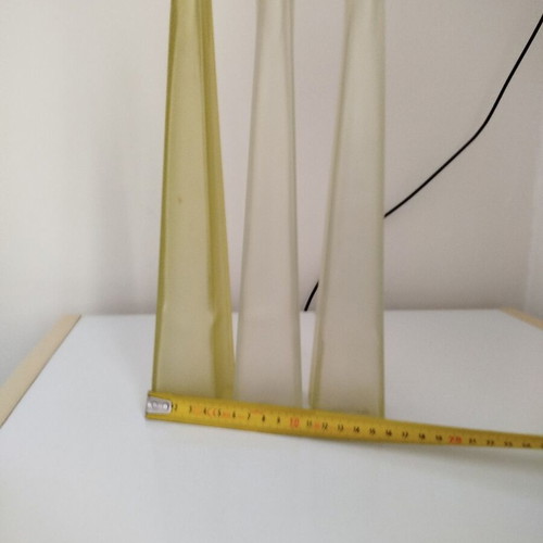Set of three decorative vases used