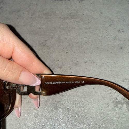 Dolce & Gabbana sunglasses like new, brown
