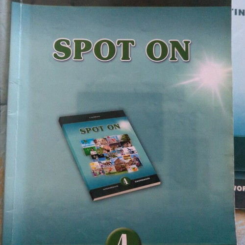 Spot On English Learning Books used, coursebook, companion, workbook, writing task
