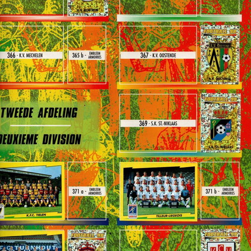 Panini Belgium Football 1998 album like new with 100+ stickers