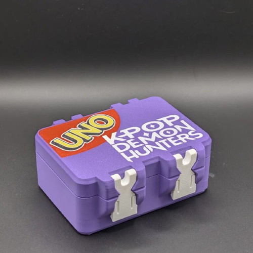 Kpop Demon Hunters Card Box UNO new