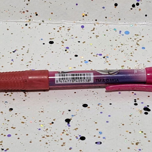 Bratz 2002 digital watch and pen used, untested