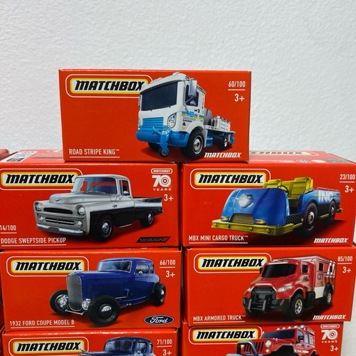 Matchbox car collection new, 30 pieces with boxes
