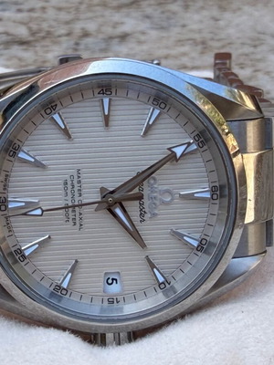 Omega Seamaster Aqua Terra 38,5mm δεύτερης γενιάς πλήρες σετ μεταχειρισμένο
