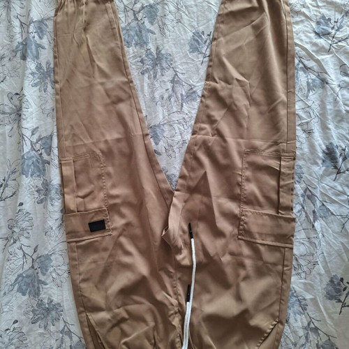 Men's beige pants, size M