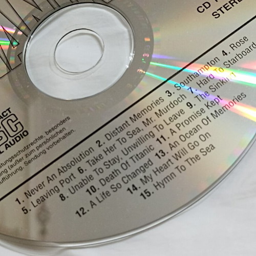 Titanic Soundtrack CD like new, unofficial edition