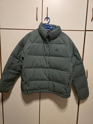Adidas Sportwear Helionic RLX jacket like new, green, size M