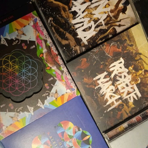Coldplay CD discography used, complete studio album collection