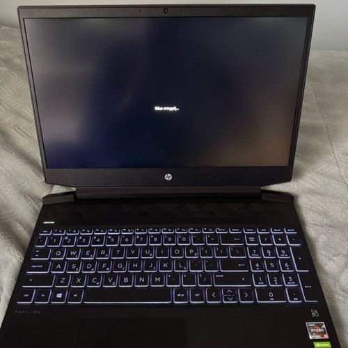 Hp Pavilion 15 gaming laptop used with Ryzen 5 5600H, 16GB RAM, GTX 1650, 512GB SSD