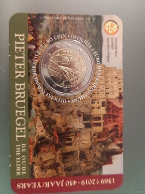 Coincard Belgium 2019 Pieter Bruegel καινούργιο