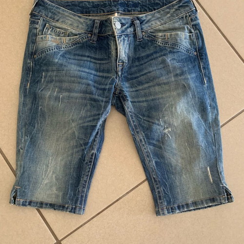 Bermuda jeans size XS like new, blue