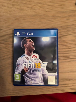 FIFA 18 game for PlayStation 4 like new