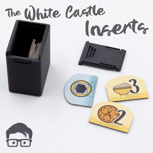 The White Castle Board Game Organizer new, fits sleeved cards