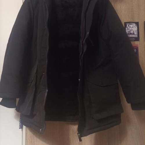 Children's jacket used, size 170 cm, black