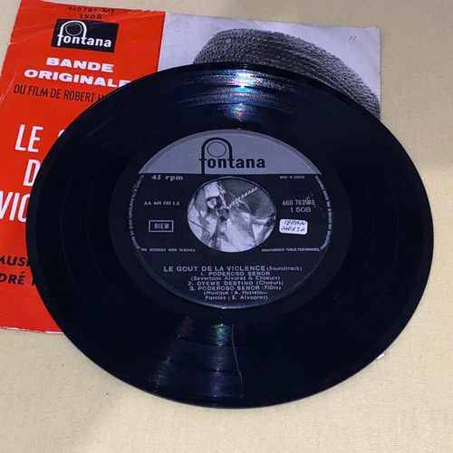 Rare western record used with cover Taste of Violence 1961