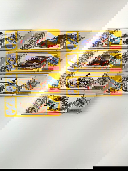 7 Κουτιά SNAP TOGETHER Model Kit μινιατούρες αυτοκινητάκια GRAND PRIX δεκαετίας ’80