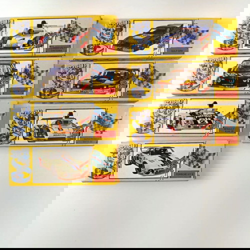 7 Κουτιά SNAP TOGETHER Model Kit μινιατούρες αυτοκινητάκια GRAND PRIX δεκαετίας ’80