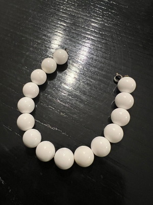 Bracelet with white stones new