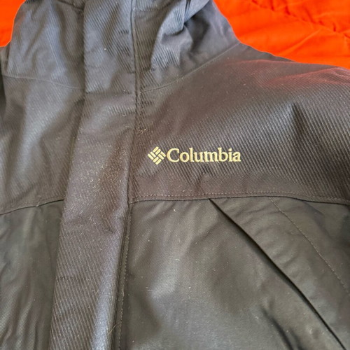 Columbia boys' jacket size M new blue