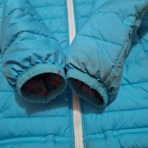 Columbia Omni-Heat kids jacket used, turquoise