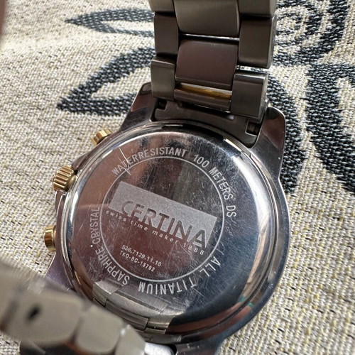 Certina DS Podium Chronograph Titanium watch