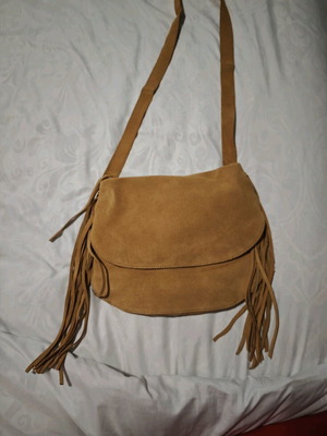 Loisir souent crossbody bag like new, beige 28x24
