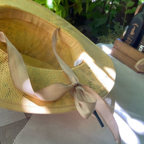Painted hat new, one size