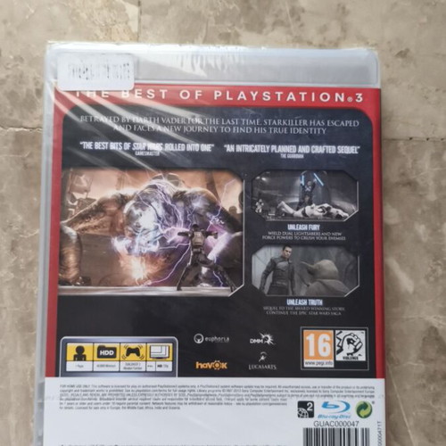 Star Wars The Force Unleashed PS3 new