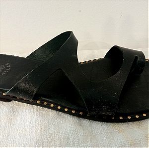 Tsakiris Mallas 2 pairs of leather sandals for women