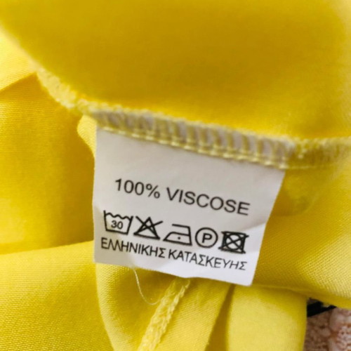 Infashion blouse used, yellow, size S