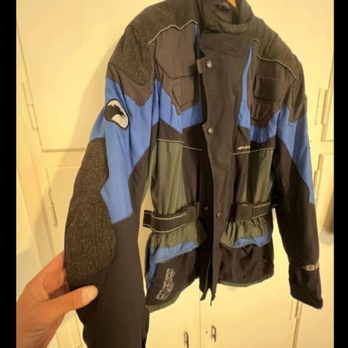 Bering motorcycle jacket 3XL Cordura with full protections and removable winter lining