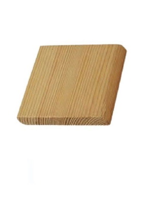 Skirting board 90 x 9 mm made of Swedish wood new