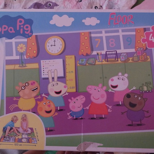 Clementoni Peppa Pig puzzle used 40 pieces for kids 3+
