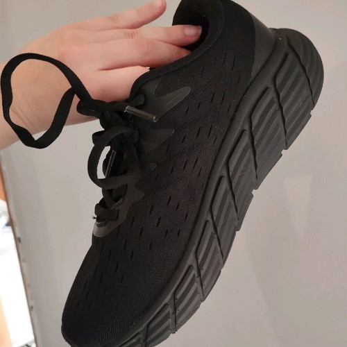 Fila women's running athletic shoes black like new