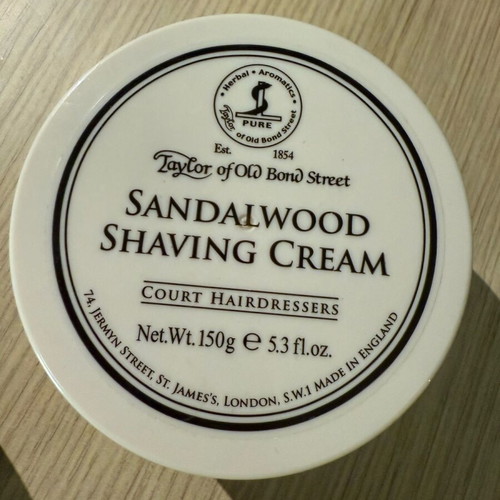 Shaving cream box like new from London