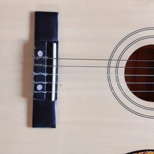 Children's classical guitar used with nylon strings
