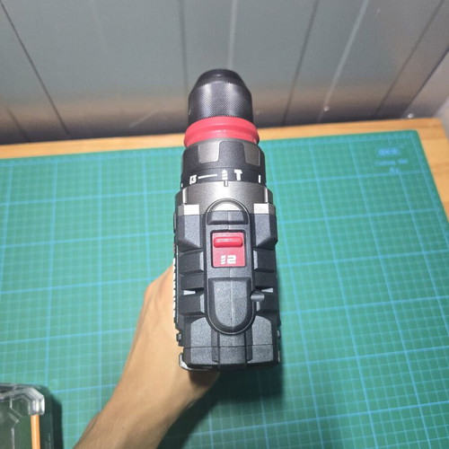 Parkside Performance Impact Drill 45Nm 12V with 4Ah Battery and Accessories like new