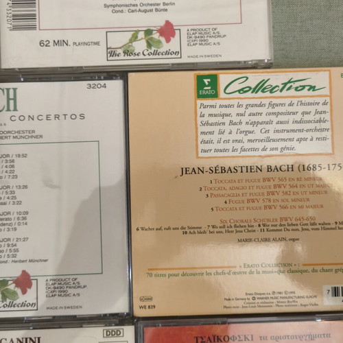 Classical music CD collection like new