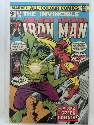 The Invincible Iron Man Issue 76 comic like new, English