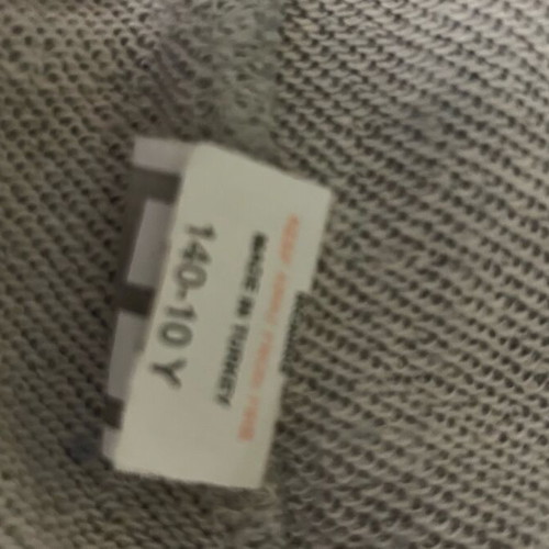 Boys' tracksuit gray 140cm used