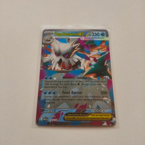 Mega Abomasnow EX Pokemon Card new