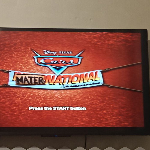 Cars Mater-National Championship PS2 game